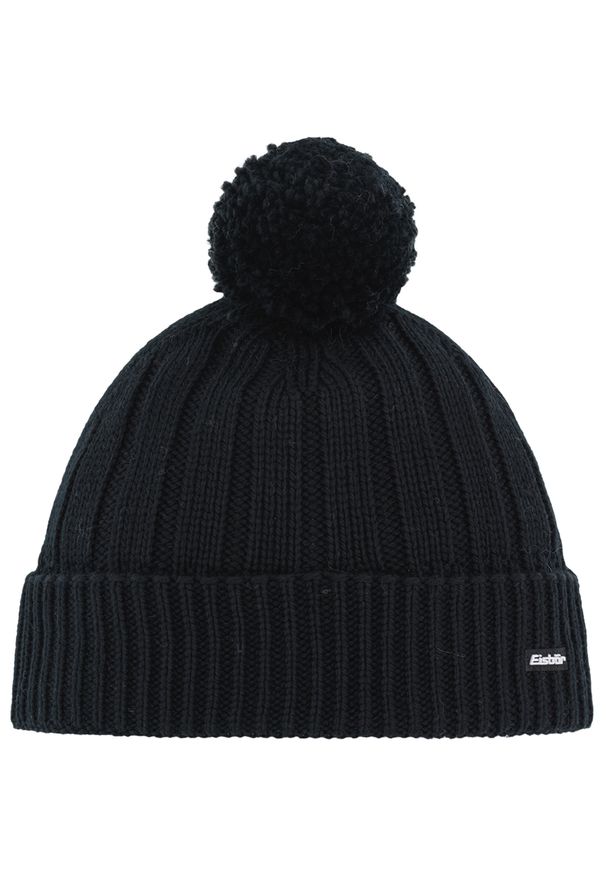 Czapka Eisbar Ayo Pompon MÜ. Kolor: czarny. Materiał: wełna. Styl: sportowy