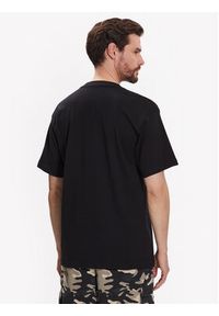 DC T-Shirt Jaakko Cubic ADYZT05260 Czarny Relaxed Fit. Kolor: czarny. Materiał: bawełna #2