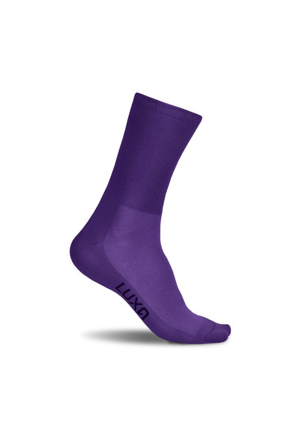 LUXA - Skarpetki Rowerowe Unisex Luxa Classic. Kolor: fioletowy. Materiał: poliamid, elastan. Sport: kolarstwo