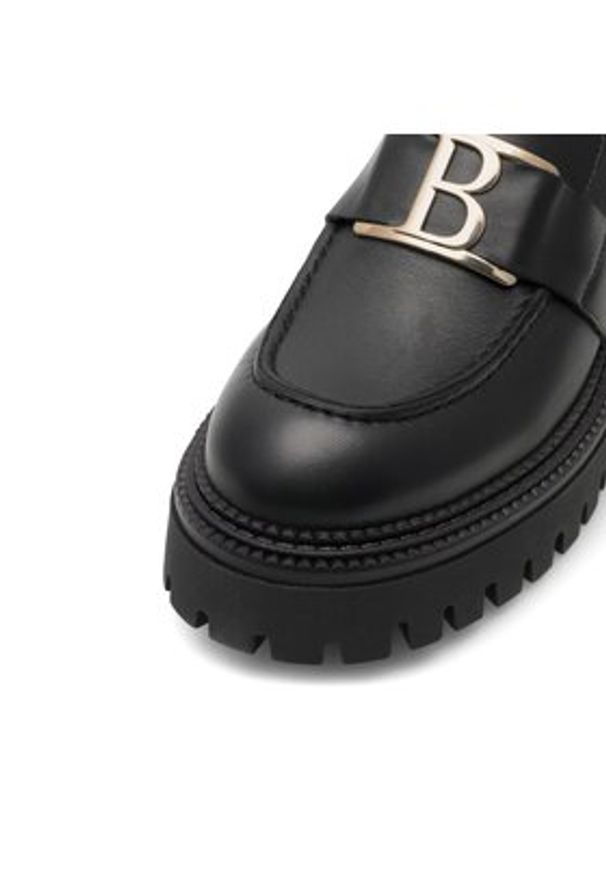 Badura Loafersy ALMEIRIM-8045 Czarny. Kolor: czarny. Materiał: skóra