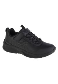 skechers - Buty do chodzenia dziewczęce, Skechers Microspec-Classmate. Kolor: czarny. Sport: turystyka piesza