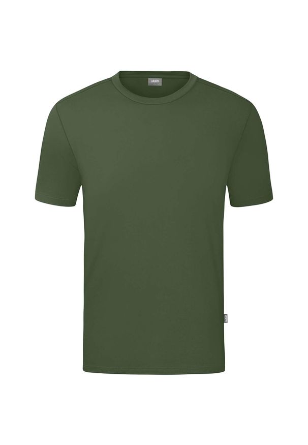Koszulka Jako Organic. Kolor: zielony. Materiał: bawełna. Sport: piłka nożna