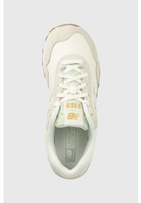 New Balance sneakersy WL515FL3 kolor beżowy. Nosek buta: okrągły. Zapięcie: sznurówki. Kolor: beżowy. Materiał: guma