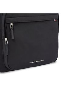 TOMMY HILFIGER - Tommy Hilfiger Plecak Th Signature Backpack AM0AM12214 Czarny. Kolor: czarny. Materiał: materiał #2