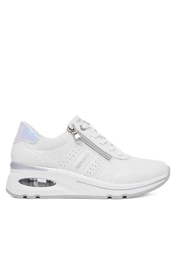 Remonte Sneakersy D2H01-80 Biały. Kolor: biały. Materiał: materiał, syntetyk