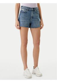 Calvin Klein Jeans Szorty jeansowe LV047F766G Niebieski Relaxed Fit. Kolor: niebieski. Materiał: bawełna #1