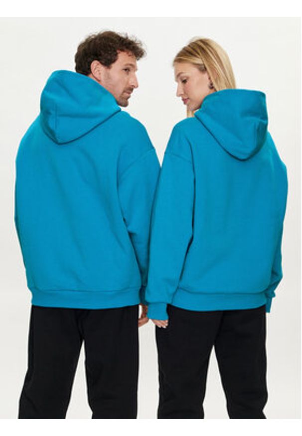 Pangaia Bluza Archive 365 Heavyweight Niebieski Loose Fit. Kolor: niebieski. Materiał: bawełna