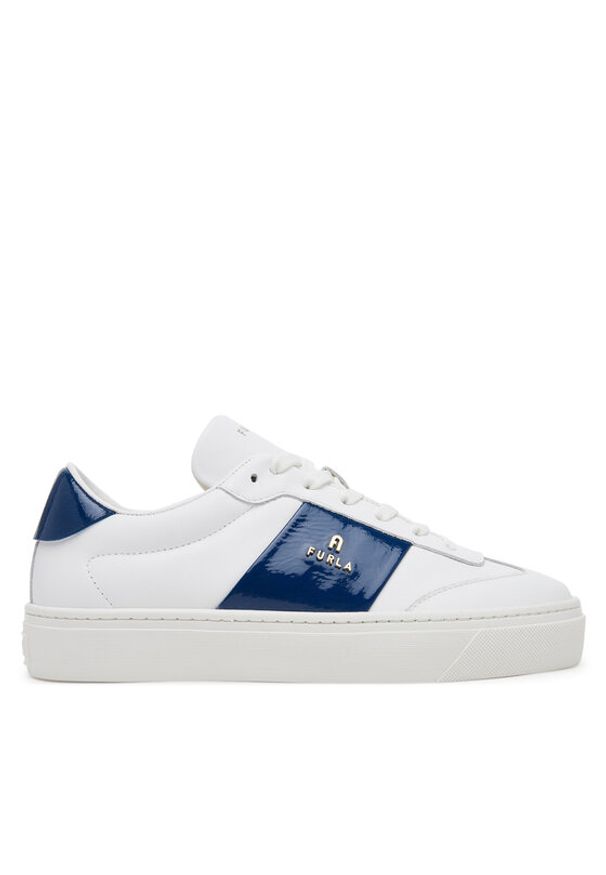 Furla Sneakersy YI79ENJ BX3711 3930S Niebieski. Kolor: niebieski. Materiał: skóra