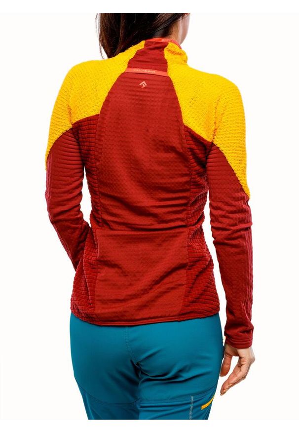 DIRECT ALPINE - Bluza techniczna damska Direct Alpine Aura Lady. Kolor: żółty. Sezon: zima. Sport: narciarstwo