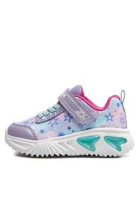 Geox Sneakersy J Assister Girl J45E9B 02ANF C8888 M Fioletowy. Kolor: fioletowy. Materiał: materiał #3
