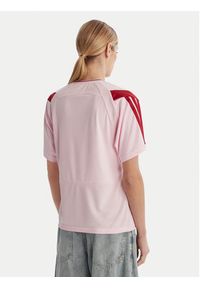 Adidas - adidas T-Shirt House Of Tiro JY7624 Różowy Regular Fit. Kolor: różowy. Materiał: syntetyk #5