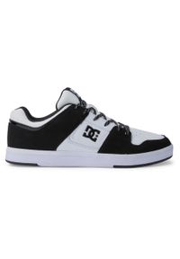 DC Shoes - Skórzane buty skate dla Mężczyzn DC CURE. Kolor: biały. Materiał: guma, skóra. Szerokość cholewki: normalna. Sport: skateboard