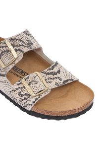 Birkenstock Klapki Arizona Print 1033065 Beżowy jasny. Kolor: beżowy. Materiał: skóra. Wzór: nadruk #3