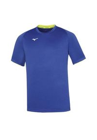 Koszulka Mizuno Core. Kolor: żółty, niebieski, wielokolorowy. Sport: fitness #1