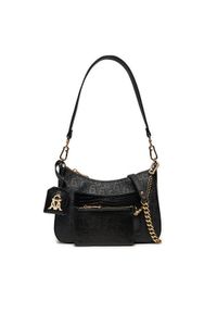 Steve Madden Torebka Bdami Shoulderbag SM13001347-02002-BLK Czarny. Kolor: czarny. Materiał: skórzane #1