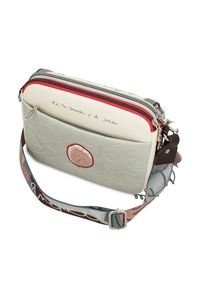 Szara Torebka Anekke Stylowa Listonoszka Damska. Kolor: szary. Wzór: aplikacja. Dodatki: z breloczkiem. Styl: elegancki #8