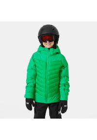 Dziecięca kurtka narciarska Helly Hansen Serene. Kolor: zielony, żółty, wielokolorowy. Materiał: materiał. Technologia: Primaloft. Sezon: zima. Sport: narciarstwo