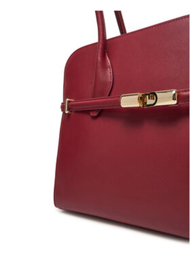 Furla Torebka Goccia M WB01504 BX3104 CN CGQ00 Bordowy. Kolor: czerwony. Materiał: skórzane
