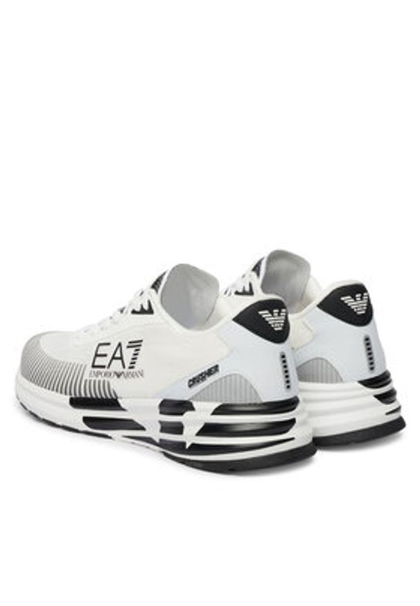 EA7 Emporio Armani Sneakersy 7X000651 AF23103 MZ021 Biały. Kolor: biały. Materiał: materiał
