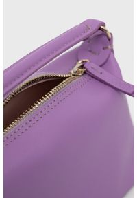 Liu Jo torebka skórzana AA2502.P0102 kolor fioletowy. Kolor: fioletowy. Materiał: skórzane. Rodzaj torebki: na ramię #3
