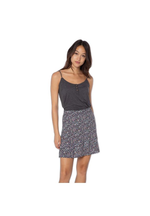 Damski tank top Protest Prtmimizan spaghetti. Kolor: czarny. Długość rękawa: na ramiączkach. Sport: turystyka piesza