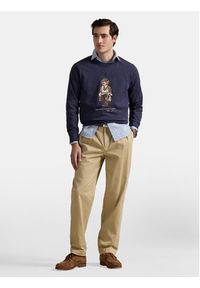 Polo Ralph Lauren Bluza 710980305001 Granatowy Regular Fit. Typ kołnierza: polo. Kolor: niebieski. Materiał: bawełna #3