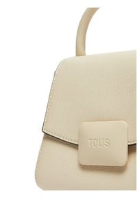 Tous - TOUS Torebka Mini Bolso Bandolera T Lucia 2002036901 Beżowy. Kolor: beżowy. Materiał: skórzane #3