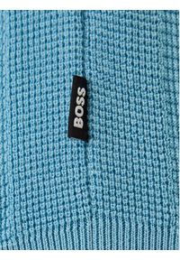 BOSS Polo H-Iannotti 50543148 Niebieski Regular Fit. Typ kołnierza: polo. Kolor: niebieski. Materiał: lyocell, bawełna #5