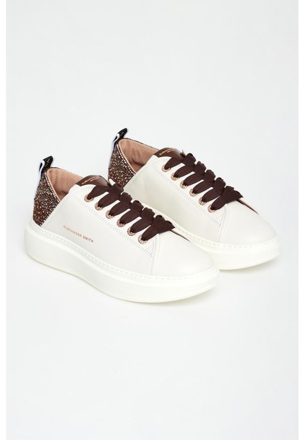 Alexander Smith - Sneakersy damskie skórzane Wembley ALEXANDER SMITH. Materiał: skóra