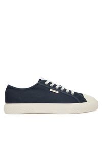 Calvin Klein Trampki Vulc Laceup Cv HM0HM02121 Granatowy. Kolor: niebieski. Materiał: materiał #1