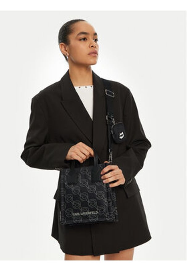 Karl Lagerfeld - KARL LAGERFELD Torebka A1W30130 Czarny. Kolor: czarny