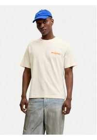 Jack & Jones T-Shirt Riviera 12295161 Biały Regular Fit. Kolor: biały. Materiał: syntetyk #4