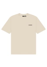 Koszulka Napapijri S-Small Box. Kolor: beżowy #1