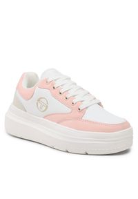 SERGIO TACCHINI - Sergio Tacchini Sneakersy Ginna STF231W022-84 Biały. Kolor: biały. Materiał: skóra