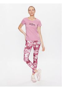 CMP T-Shirt 38T6656 Różowy Regular Fit. Kolor: różowy. Materiał: syntetyk #5