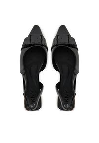 DKNY Sandały Clemma K1563744 Czarny. Kolor: czarny. Materiał: skóra