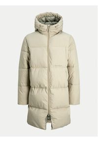Jack & Jones - Jack&Jones Kurtka zimowa Vesterbro 12260440 Beżowy Regular Fit. Kolor: beżowy. Materiał: syntetyk. Sezon: zima