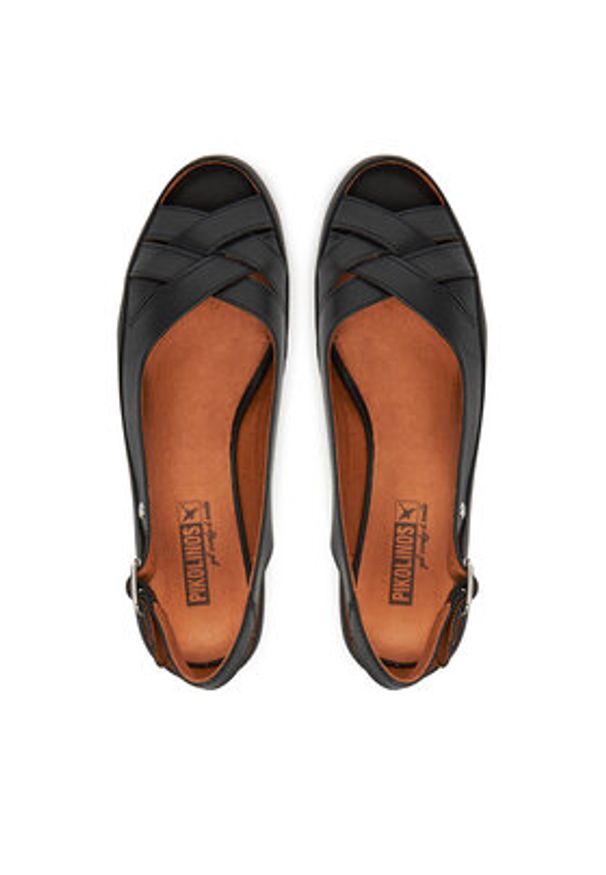 Pikolinos Sandały W1E-1587 Czarny. Kolor: czarny. Materiał: skóra