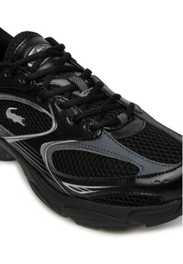 Lacoste Sneakersy Storm 96 2K 7-49SMA0020 Czarny. Kolor: czarny. Materiał: skóra