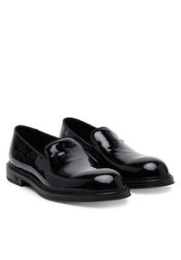 Emporio Armani Półbuty X4J110 XAT24 00002 Czarny. Kolor: czarny. Materiał: lakier, skóra #4