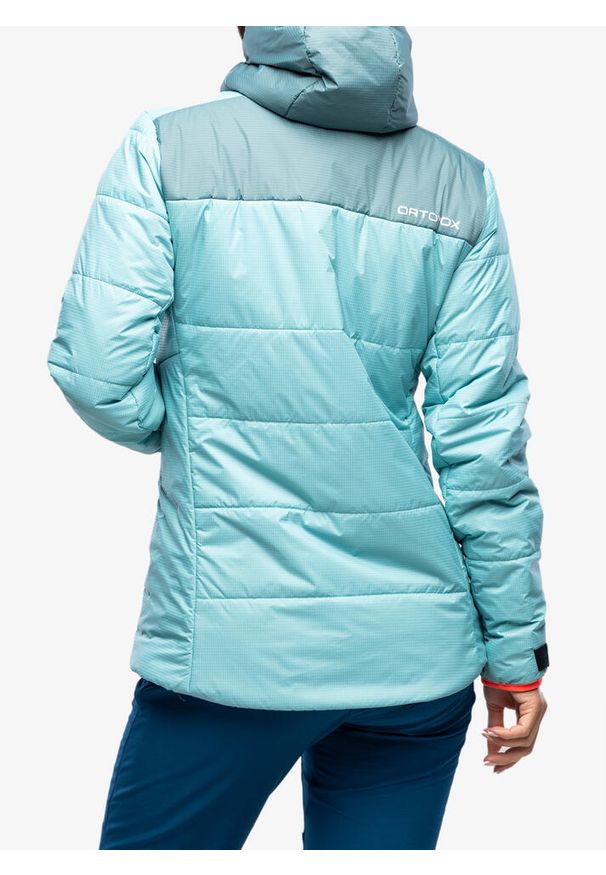 ORTOVOX - Kurtka narciarska damska Ortovox Swisswool Zinal Jacket. Kolor: zielony. Sport: narciarstwo