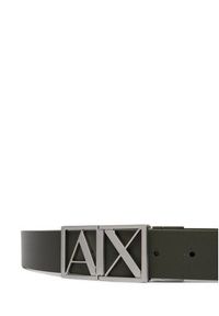 Armani Exchange Pasek Męski XM002664 AF22854 M8327 Czarny. Kolor: czarny. Materiał: skóra #2