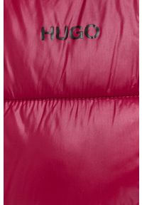 Hugo Kurtka kolor różowy przejściowa. Typ kołnierza: kaptur. Kolor: różowy. Materiał: poliester #6