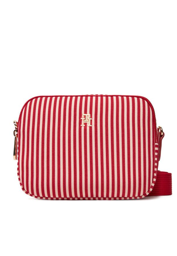 TOMMY HILFIGER - Tommy Hilfiger Torebka Poppy Summer Camera Bag AW0AW17231 Czerwony. Kolor: czerwony