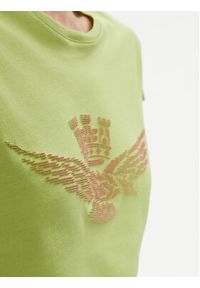 Aeronautica Militare T-Shirt 241TS2223DJ510 Zielony Comfort Fit. Kolor: zielony. Materiał: bawełna #5