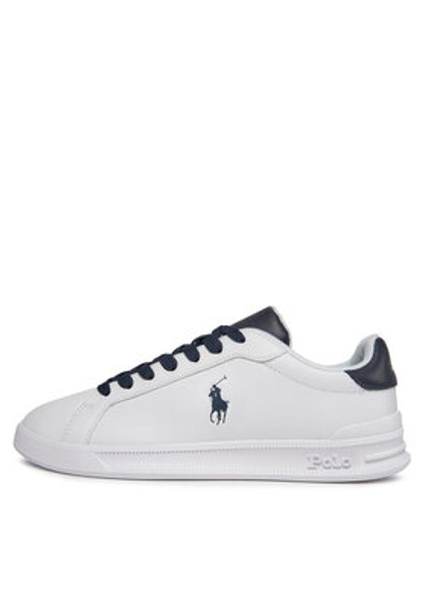 Polo Ralph Lauren Sneakersy Hrt Ct Ii 804936610001 Biały. Kolor: biały. Materiał: skóra