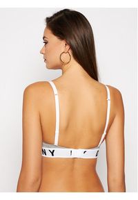 DKNY Biustonosz push-up DK4518 Szary. Kolor: szary. Materiał: bawełna. Rodzaj stanika: push-up