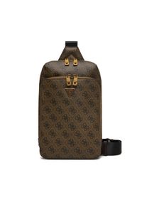 Guess Saszetka HMMILO P5226 Brązowy. Kolor: brązowy. Materiał: skóra #1