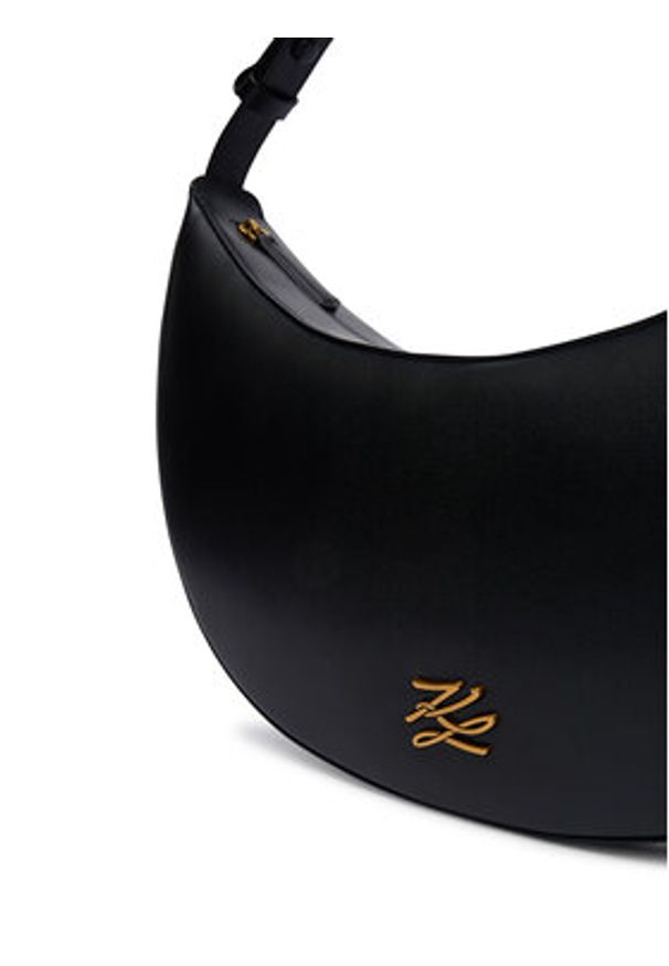 Karl Lagerfeld - KARL LAGERFELD Torebka B2W30236 Czarny. Kolor: czarny. Materiał: skórzane