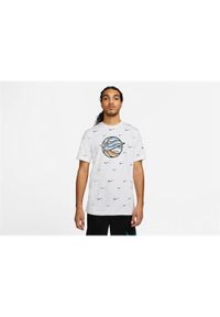 Koszulka sportowa męska Nike DO2250100. Kolor: biały. Długość rękawa: krótki rękaw. Długość: krótkie. Sport: fitness #1